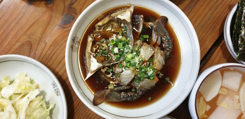 Korean Tradiional Seafood dishes