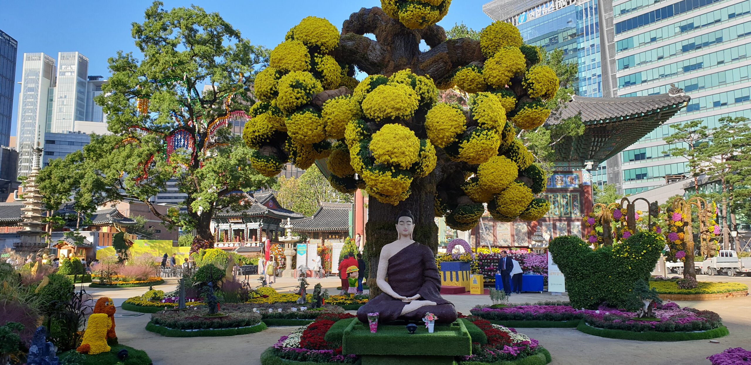 Jogyesa temple, head of Korean buddism