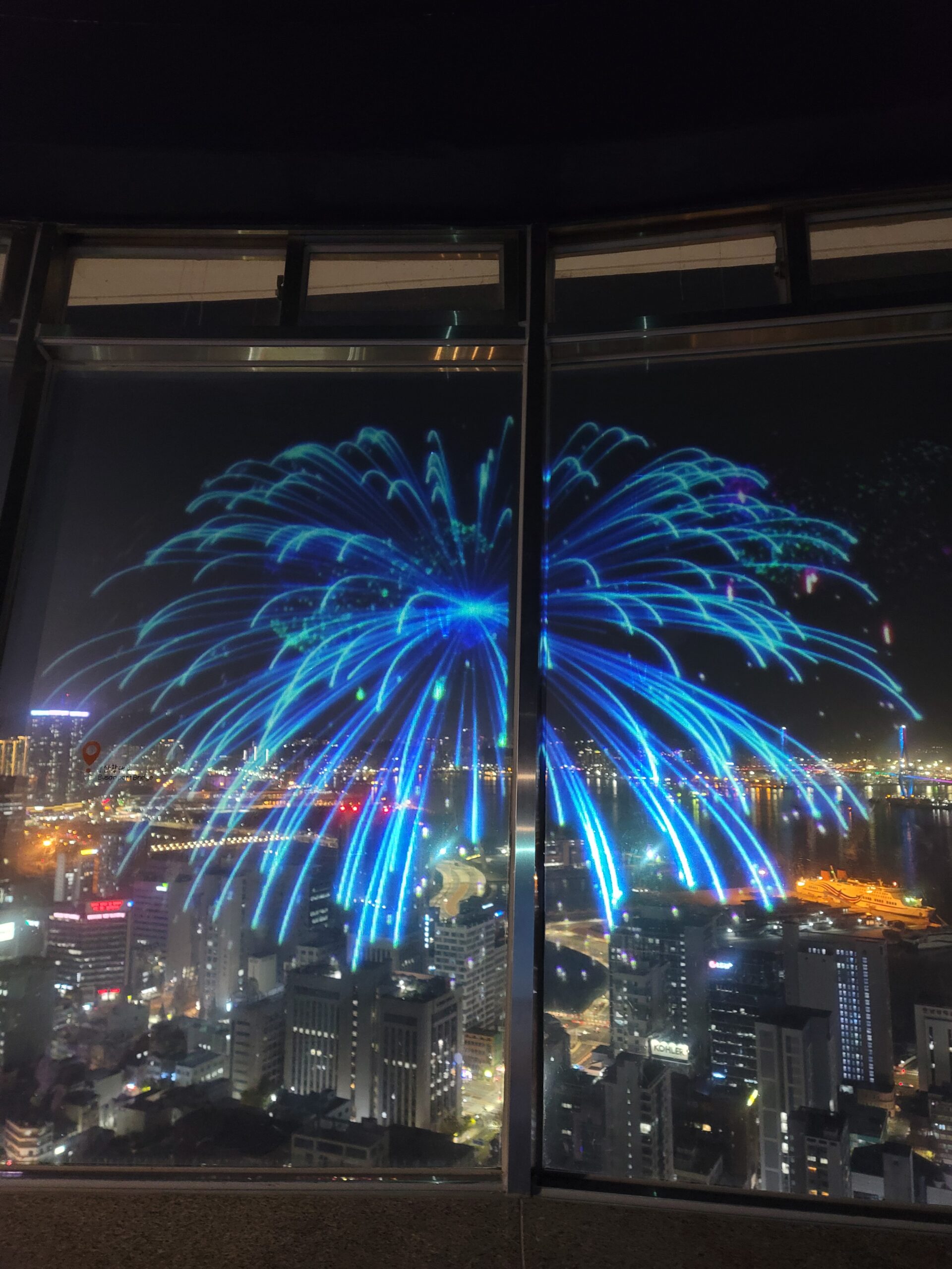 Night scenery from Busan Tower